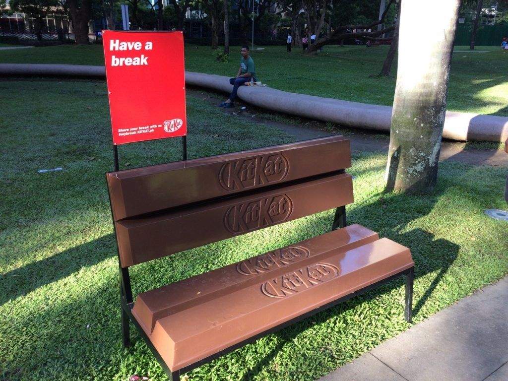 kitkat bench