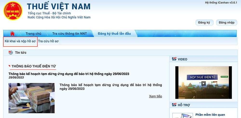 Hướng Dẫn Cách Đăng Ký Mã Số Thuế (MST) Cá Nhân Mới Nhất 14 ke-khai-va-nop-ho-so
