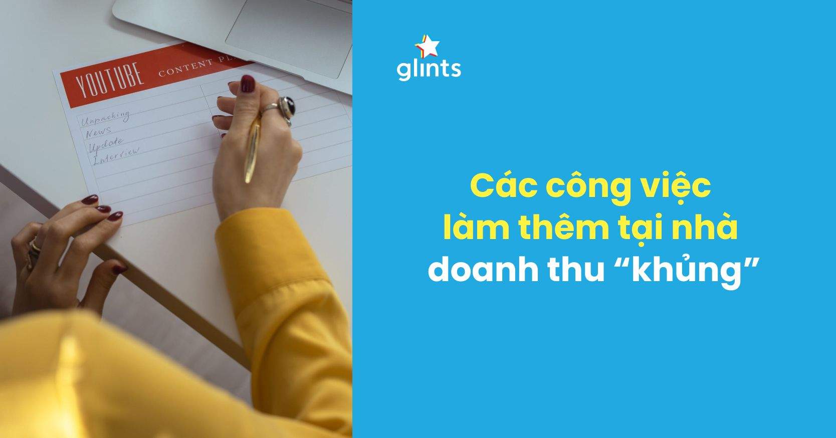 Top 10+ Việc Làm Thêm Tại Nhà Không Cần Vốn, Doanh Thu Khủng